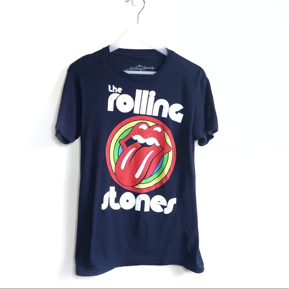 The Rolling Stones Band Graphic Tee Shirt Size Sm